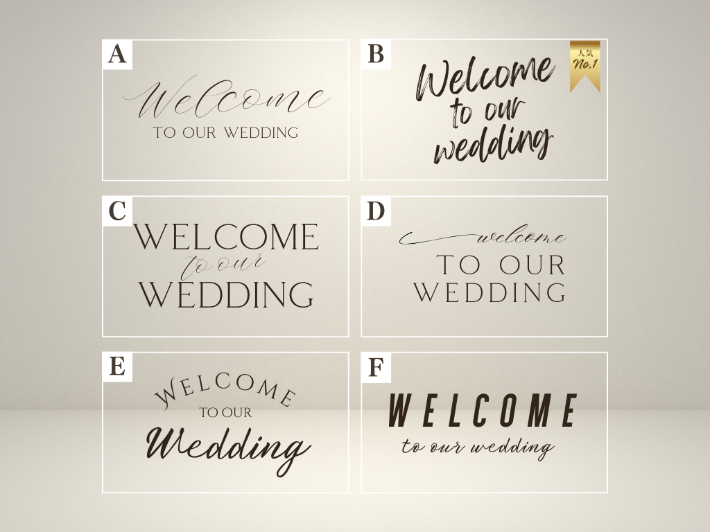 メインデザインパターン A-F